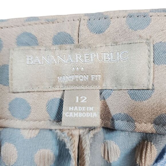 BANANA REPUBLIC polka dot trousers 12 - Picture 6 of 6